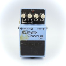 Pedal de efeitos de guitarra BOSS CH-1 Super Chorus etiqueta cinza WM02036 comprar usado  Enviando para Brazil