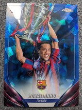 2023-24 TOPPS SAFIRA CROMADA UEFA RONALDINHO VARIAÇÕES DE IMAGEM #CVS-2 comprar usado  Enviando para Brazil