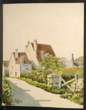 Lot aquarelles 1930 d'occasion Lot aquarelles 1930 d'occasion  Langres