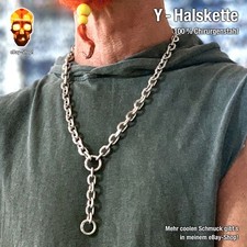 Halskette biker edelstahl gebraucht kaufen  München