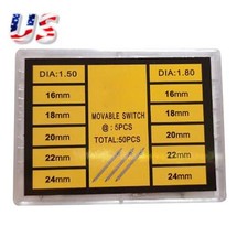 50pcs 1.5 1.8mm for sale  USA
