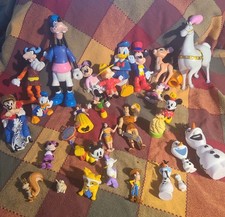 Boneco de PVC Disney brinquedo lote de 30+ Mickey Minnie Pateta Olaf Hercules comprar usado  Enviando para Brazil
