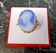 Bague camée jaune d'occasion  Naucelle