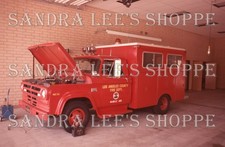 Usado, Slide de Aparelho de Incêndio 1978 LACFD Station 1 Los Angeles Unidade de Ajuda Móvel com Capô comprar usado  Enviando para Brazil