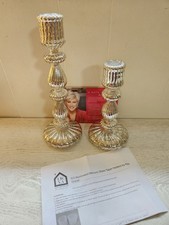 mercury glass candle holders for sale  San Antonio