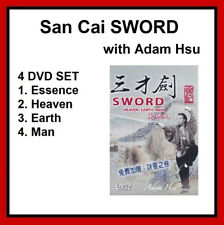 Adam Hsu San Cai Jian Sword Tai Chi  Xing Yi Kung Fu 4 DVD Set Ba Gua Zhang bagu, usado comprar usado  Enviando para Brazil