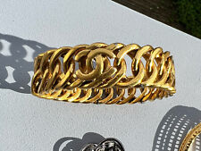 Bracelet manchette chanel d'occasion  Bègles