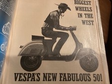 Vespa 50cc period for sale  BRIGHTON