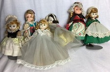 6 Bonecas Chicago Antigas Bo Beep Irlanda Madame Casamento Branca de Neve, usado comprar usado  Enviando para Brazil