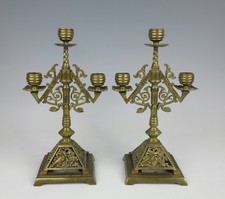 Pair gothic revival for sale Pair gothic revival for sale  GODALMING