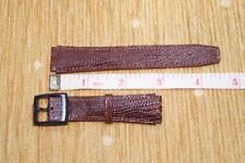 RELÓGIO BOI COURO VERMELHO SANGUE PULSEIRA DE RELÓGIO DE SUBSTITUIÇÃO 17MM comprar usado  Enviando para Brazil