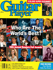 Revista de guitarrista janeiro de 1989 Joe Satriani Mark Egan Les Paul Hans Reichel comprar usado  Enviando para Brazil