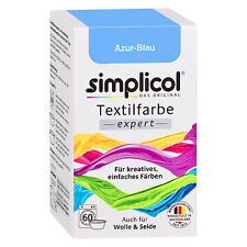 Usado, Simplicol Tessuto Vernice Expert Azzurro Blu 150g Colore Anche per Lana & Seta comprar usado  Enviando para Brazil