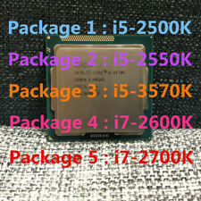 Usado, Processador Intel Core i5-2500K i5-2550K i5-3570K i7-2600K i7-2700K i7-3770K CPU comprar usado  Enviando para Brazil