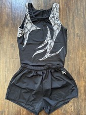 Roupa de ginástica GK ELITE collant SINGLET masculina adulta X grande step-in/shorts comprar usado  Enviando para Brazil