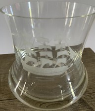 Nautical etched glass for sale  Somerset