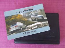 Ssangyong kyron owners for sale  SHERINGHAM
