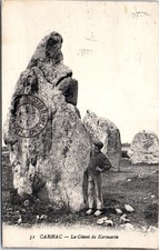 Carnac carte postale d'occasion  France