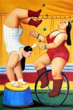 Fernando botero oil d'occasion  Expédié en Belgium