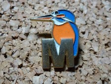 Pin button eisvogel gebraucht kaufen  Deutschland