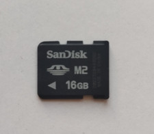 Usado, Memory Stick Sandisk original genuíno M2 16 GB para PSP GO usado bom comprar usado  Enviando para Brazil