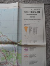 Ddr verkehrskarte militärkraf gebraucht kaufen  Neubrandenburg