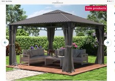 Garden gazebo weather for sale  BILLINGSHURST