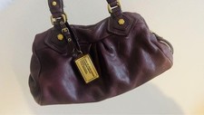 Bolsa de mão Marc Jacobs Vintage Y2K Classic Q couro roxo usada feminina do Japão comprar usado  Enviando para Brazil