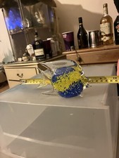 Blue yellow glass for sale  SWINDON