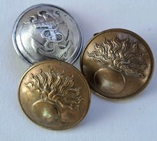 Ancien bouton militaire d'occasion  Guer
