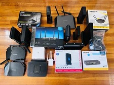 Enorme Lote de Reparo Roteadores Switch WAP Wi-FI Netgear Wavlink Nighthawk Asus Não Testado comprar usado  Enviando para Brazil