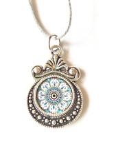 Collana vintage mandala usato  Roma