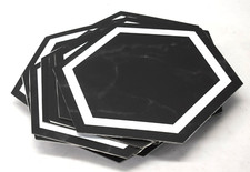 Lote de 25 azulejos de parede de piso de cimento Hex Holland Strait 4" x 4-1/2' preto/branco comprar usado Lote de 25 azulejos de parede de piso de cimento Hex Holland Strait 4" x 4-1/2' preto/branco comprar usado  Enviando para Brazil