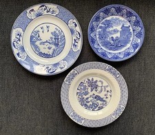 Antique blue white for sale  CHELMSFORD
