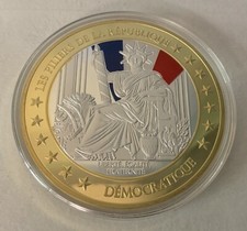 Medaille démocratique piliers d'occasion  Andernos-les-Bains