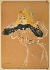 Affiche toulouse lautrec d'occasion  La Courtine
