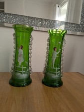 Mary gregory pair for sale  HULL