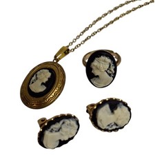 Vtg cameo set for sale  Bakersfield