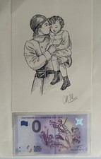 Nota de 0 EURO Desenho Original Armistício Centenário + Nota Nº 3010 comprar usado Nota de 0 EURO Desenho Original Armistício Centenário + Nota Nº 3010 comprar usado  Enviando para Brazil