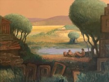 Dipinto olio tela usato  Seregno