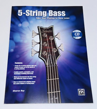 Baixo de 5 cordas leve seu toque para novos baixos livro de instruções de música Alfred com CD comprar usado  Enviando para Brazil