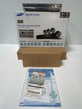 Usado, Sistema de segurança de vídeo HD Samsung 4 canais DVR 4 kit de câmera - SDH-B3040 comprar usado  Enviando para Brazil