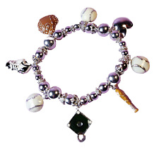 Baseball theme charm for sale  Valley Center