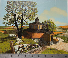 Serigraph round barn for sale  Indianapolis