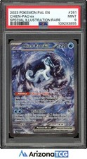 Pokemon 2023 Chien-Pao EX 261/193 ilustração especial rara Paldea Evolved PSA 9 comprar usado  Enviando para Brazil
