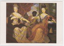 CP TABLEAU ART CLAUDE FRANCOIS VIGNON Mlle de Blois et Mlle de Nantes comprar usado  Enviando para Brazil