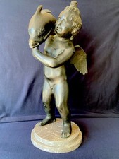 Scultura bronzo putto usato  Trevignano Romano