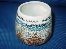 cup barcelona gaudi mosaic for sale  Dania