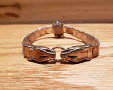 Pulseira Milor Itália Pantera Cabeça de Jaguar Riccio Ultra Fina Prata Esterlina 950 comprar usado  Enviando para Brazil
