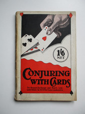 C1930 conjuring cards for sale  HOLT